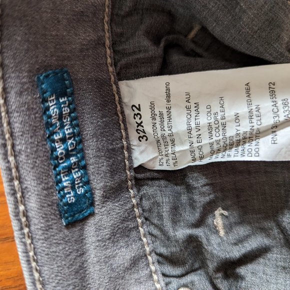 Perry Ellis Slim Fit Stretch Pants - Size 32x32 - Picture 5 of 5